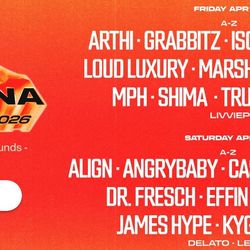 Terrace VIP Space Deck Friday