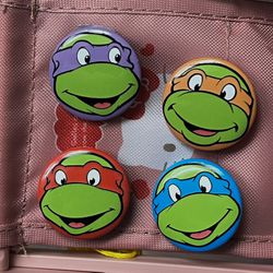 Teenage mutant Ninja Turtle Button Set