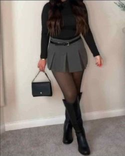 Women's New skirt With Shorts size large