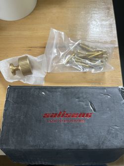 Saliseng Brass Handles Knob 6pieces