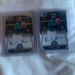 Michael Arroyo MLB Autographed Card