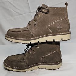 Timberland Men's Chukka Boot Suede Brown Lace-Up Ankle Round Toe US 7.5