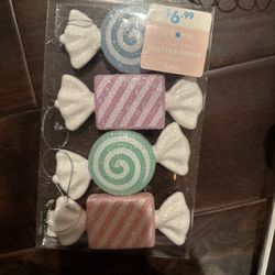 Pastel Candy Christmas Decorations