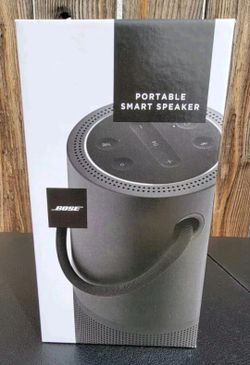 Bose Portable Smart Speaker Triple Black New Sealed Smart WiFi Audio