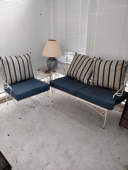Outdoor Wrought Iron Patio Furniture with Dinette