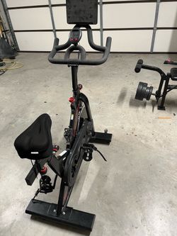Pro-Form Studio X Exercise Bike – Excellent Condition  Works great with no issues. Everything functions properly and rides smooth. Clean bike and read