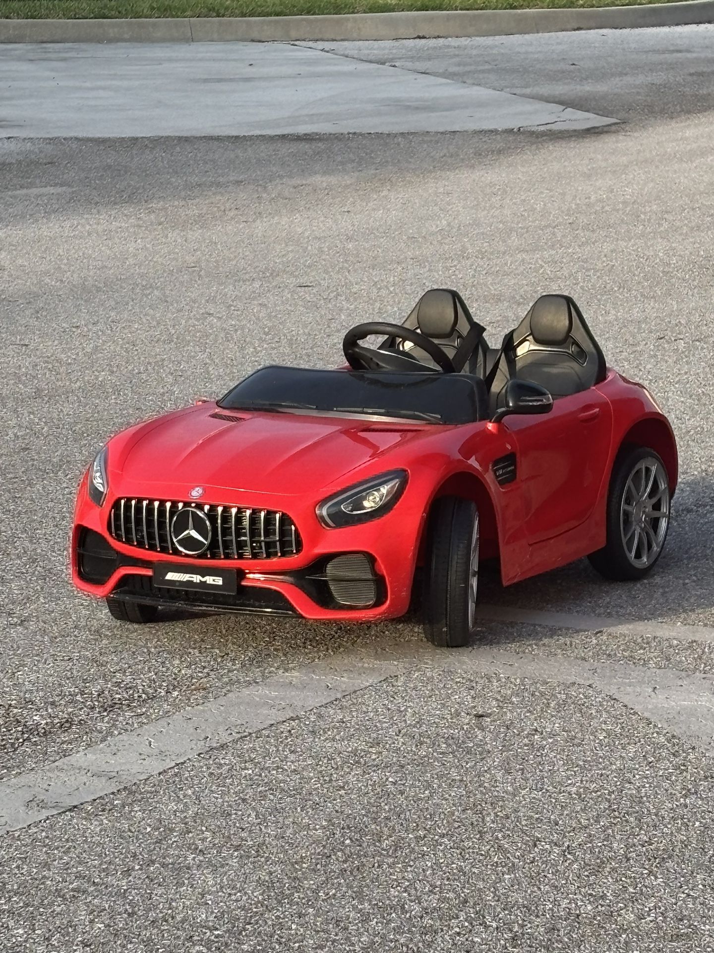 Mercedes Benz Red Car Amg Kids Toy Car 3+ Display Deco Project