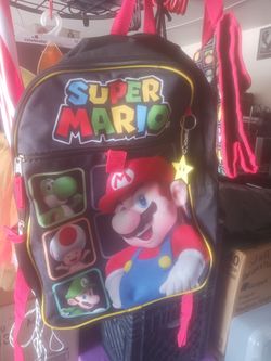 Super Mario backpack 🎒 and lunch box set...