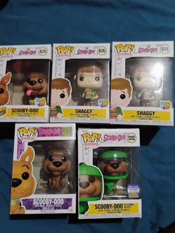 Assorted Scooby Doo pops
