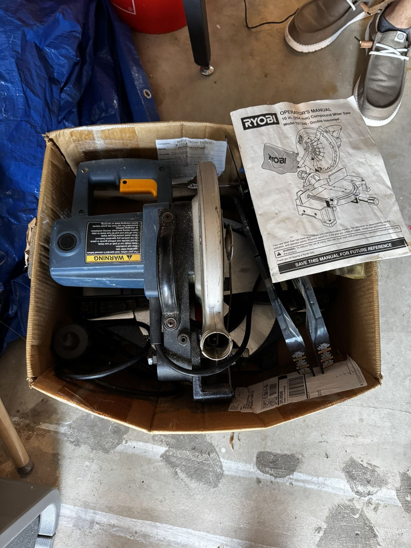 Ryobi 10” Compound Miter Saw