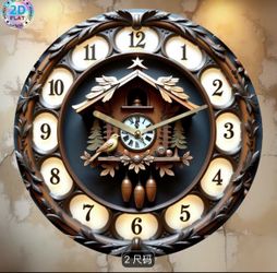 Decorative Cuckoo Wall Clock