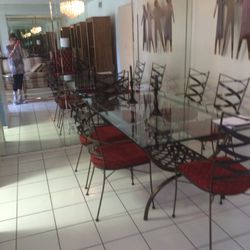 Dining Room Table Six Chairs 