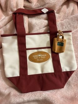 Bath and body Works tote