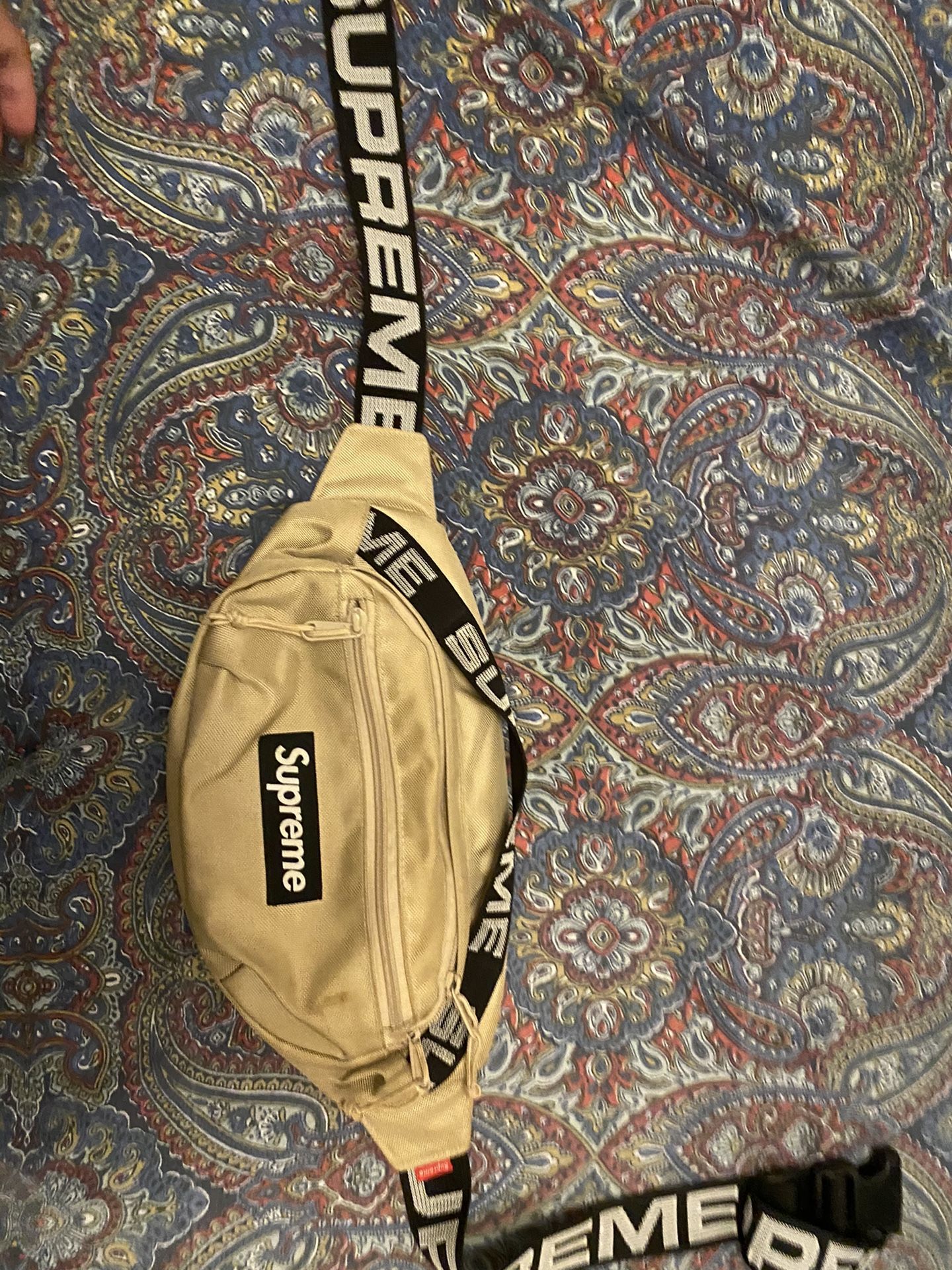 Supreme Waist Bag ss18 Tan