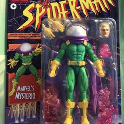 Mysterio Marvel Legends Retro Spider-Man Walmart Exclusive MIB