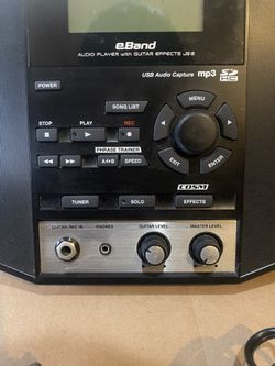 Boss JS8 eBand Audio Player w/ Guitar Effects Unit for Sale in