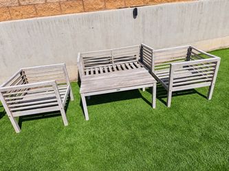 Patio table set