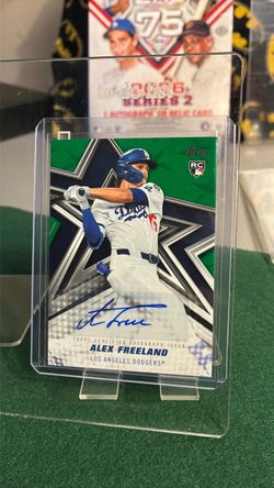 Alex Freeland Topps Certified Autograph RC Card