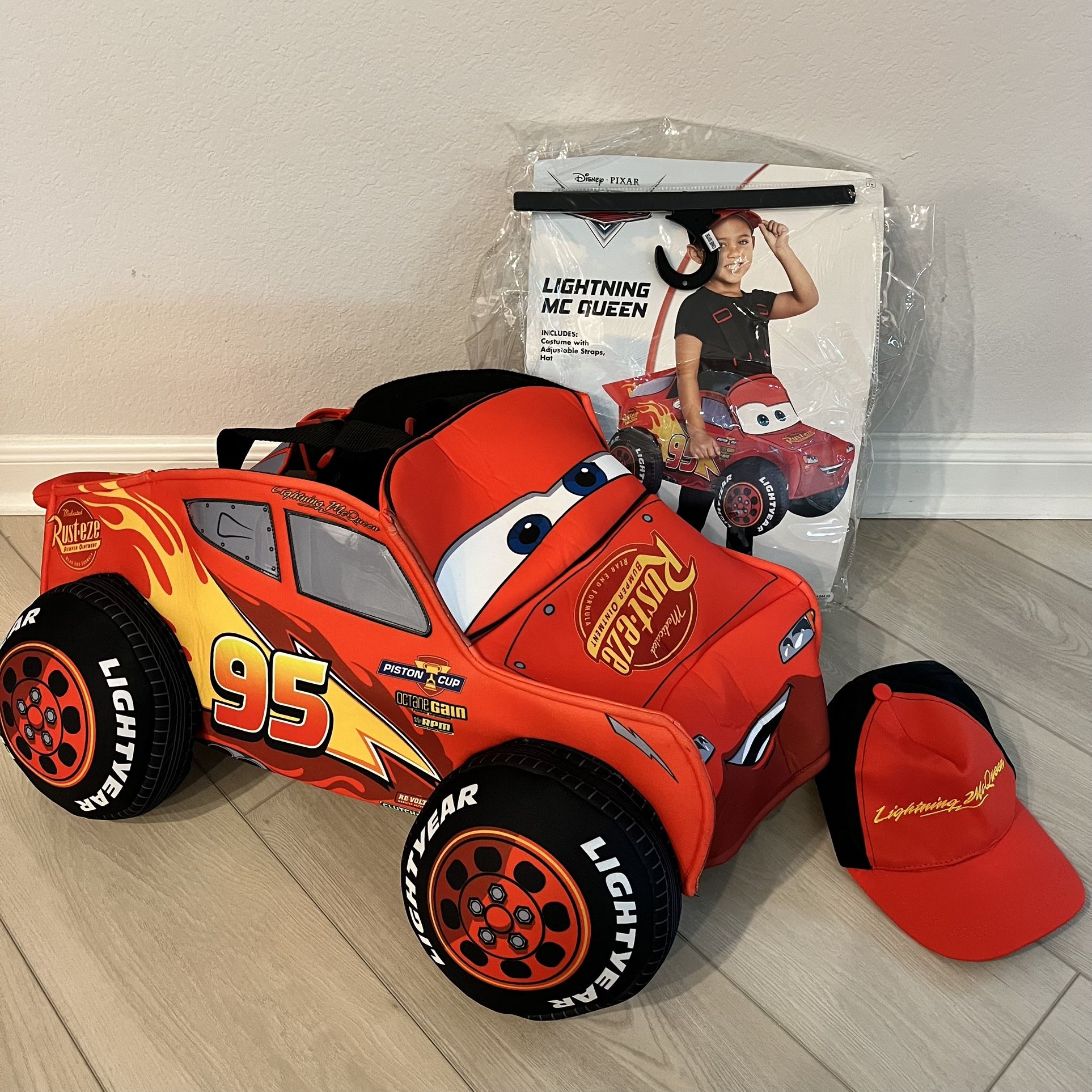 Lightning McQueen Costume Toddler OS