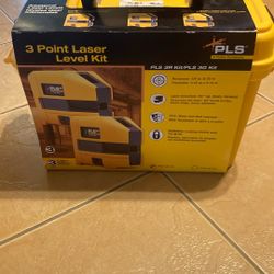 3 Point Laser Level Kit