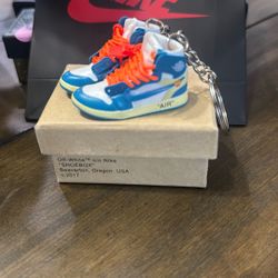 Off-white Jordan 1 Keychains W/gift Bag 