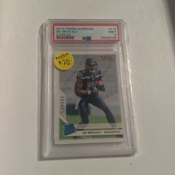 Dk Metcalf rookie psa 9