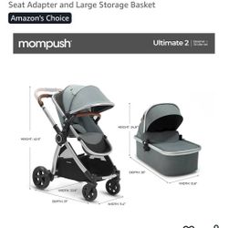 Stroller Mompush Ultimate 2 with Stroller with Bassinet