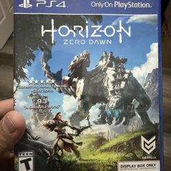 Horizon Zero Dawn PS4