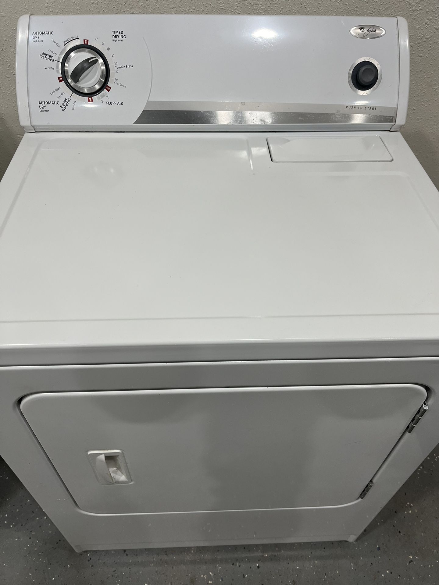 Whirlpool Electric Dryer In Great Working Condition. No Issues Works Good. Appliances