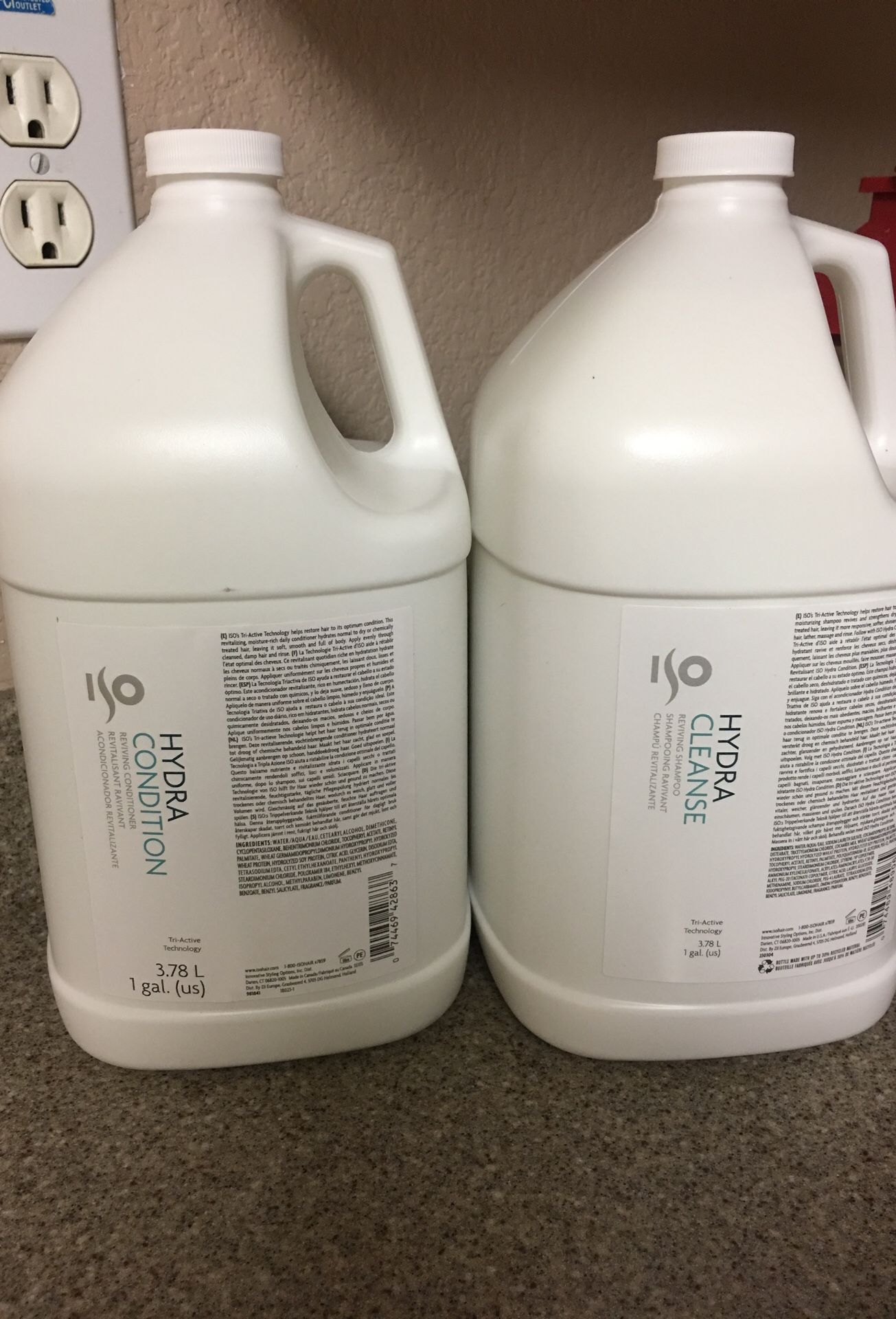 Joico ISO Hydra shampoo and conditioner gallon set