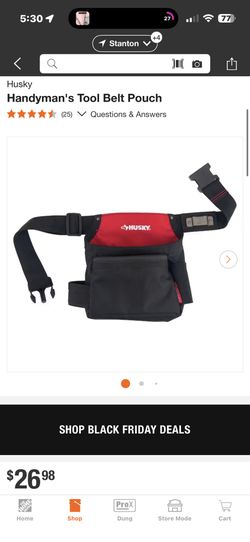 Handyman's Tool Belt Pouch