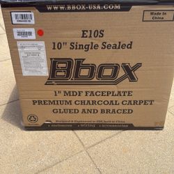 10” Car Speaker Box