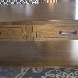 Set Of 3 Solid Wood Living Room Tables