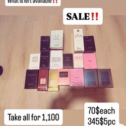 Colognes and perfume