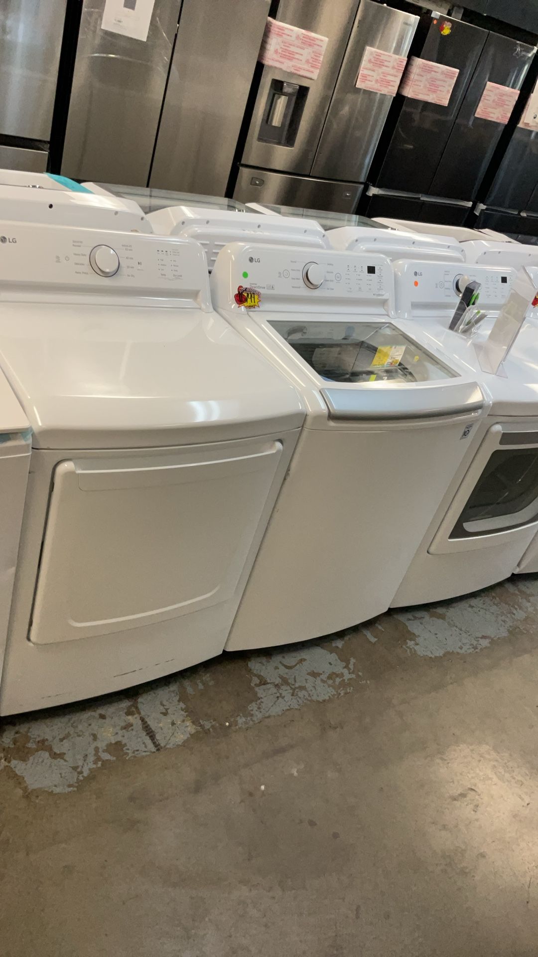 LG Set Washer And Dryer