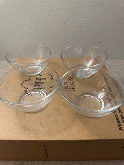 Princess House Set De 4 Tazones / Set Of 4 Bowls