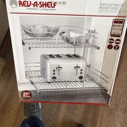 21” 2-tier Rev A Shelf (new In Box)