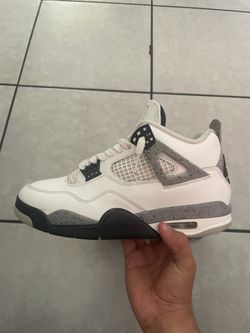 Jordan 4 White Cement (Read Description)