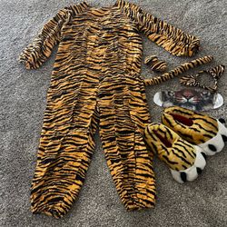 Vintage 1976 Adult Tiger Costume