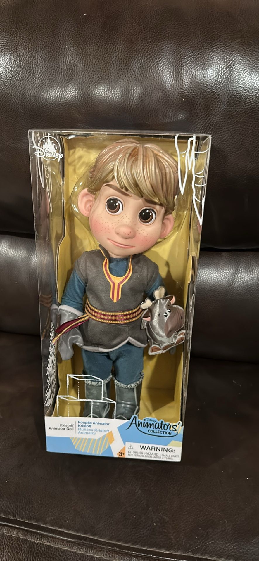 Kristoff animator Doll 15” NEW