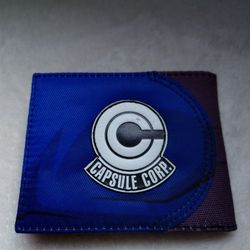 Dragon Ball Capsule Corporation Bifold Fabric Wallet