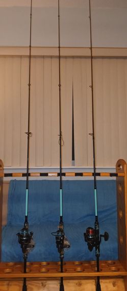 3) New PennPursuits lV 2500LE  on matching PennPursuit lV LE 7'0 rods combos