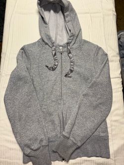 Girls zip up hoodie Large