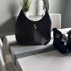 Boots And Purse 