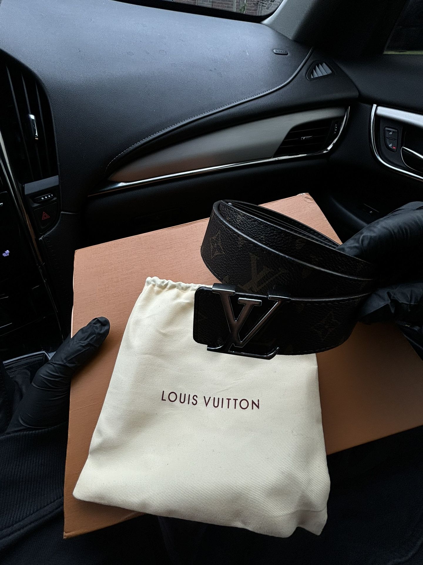 Louis Vuitton Initiales Monogram Belt
