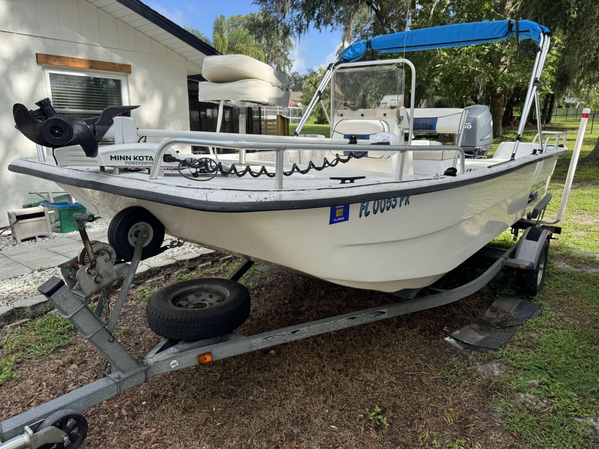 2005 Carolina skiff 178dlx