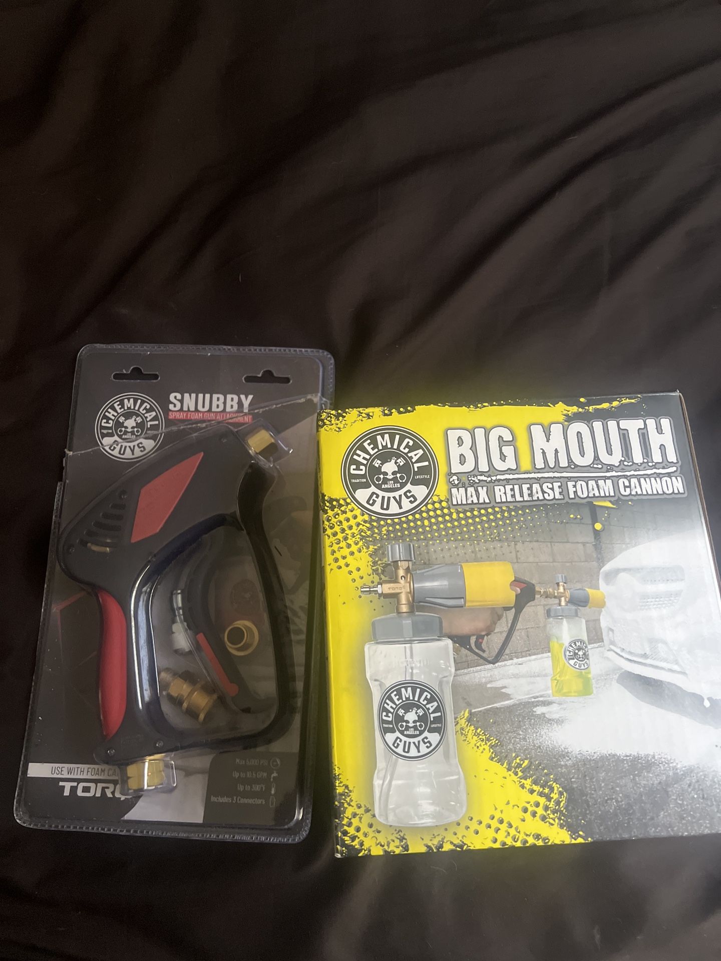 Snubby Foam Cannon Gun With The Foam Cannon