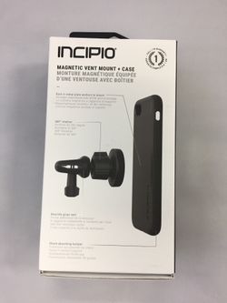INCIPIO case iPhone 7 ,8 Magnetic vent mount + case