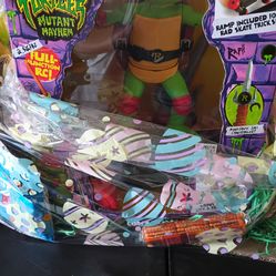 Ninja turtles Easter basket must pick up