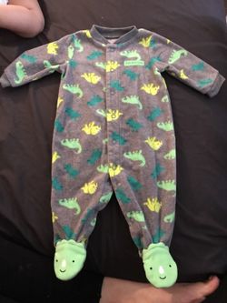 Dinosaur onesie